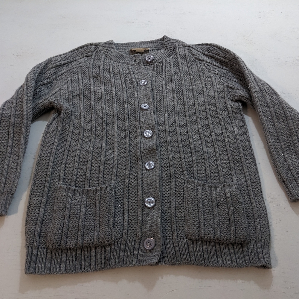 Vintage Mackinaw Woolens Knit Cardigan Sweater Size Medium.